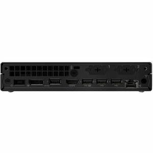 Desktop Computer Lenovo ThinkCentre M75q Gen 5 12RQ0012GE - AMD Ryzen 5 8500GE - 16 GB - 512 GB SSD - Sehr klein - Schwarz