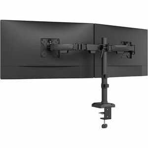 Bras support d'écran Neomounts NERO pour Moniteur - Noir - Réglable en hauteur - 2 Écran(s) supportés - 25,4 cm à 81,3 cm 