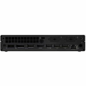 Lenovo ThinkCentre M75q Gen 5 12RQ0025AU Desktop Computer - AMD Ryzen 5 8500GE - 16 GB - 512 GB SSD - Tiny - Black - AMD P