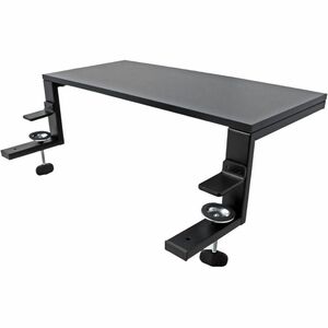 Roline Tischhalterung für LCD-Display, Monitor - Schwarz - Höhenverstellbar - max. 20 kg Traglast - Stahl, Edelstahl, Span