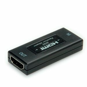 Value Signal Amplifier - Black - 3840 x 2160 - 340 MHz Maximum Video Bandwidth - 20 m Maximum Operating Distance - 1 x HDM