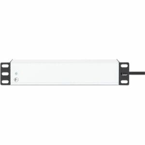 10" 1U PDU 4-way UK, With Indicator, Rackmount, Power Distribution Unit, UK 3-pin outlets, 3m power cord, output - BS 1363