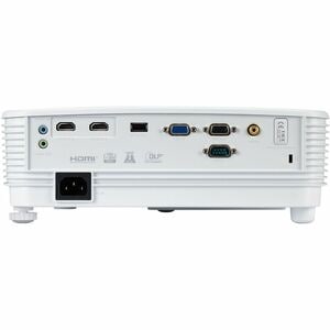 Acer P1357 3D DLP Projector - 16:10 - Ceiling Mountable - White - 1280 x 800 - Front, Rear, Front Ceiling, Rear Ceiling - 