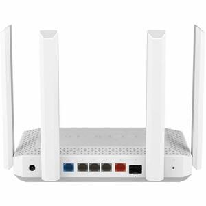 Keenetic Hero KN-1012 wifi 6 Ethernet Roteador sem fio - Dual Band - 2,40 GHz Banda ISM - 5 GHz Banda UNII - 4 x Antena - 