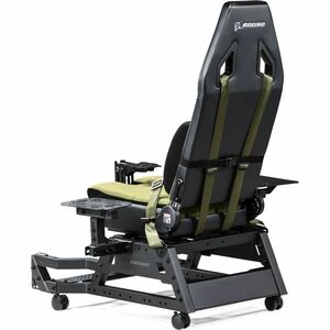 Next Level Racing Flight Seat Pro Gaming-Stuhl - HDF-Polsterung (High Density Foam), PU-Leder