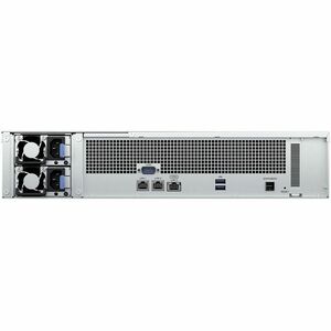 Synology RackStation RS2423RP+II 12 x Total Bays SAN/NAS Storage System - AMD Ryzen V1780B Quad-core (4 Core) 3.35 GHz - 8