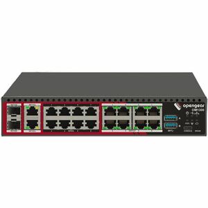 Périphérique de serveur Opengear OM1308-8E - 3,91 Go - LPDDR4 SDRAM - Paire torsadée, Fibre Optique - 2 Total d'emplacemen