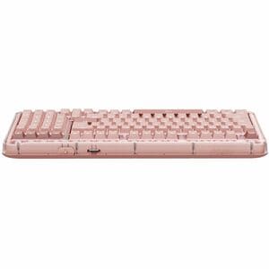 Logitech K98S Plus 键盘 - 袖珍的 - 有线/无线 连接 - A 型 USB 接口 - 英文（美国） - QWERTY 布局 - 机械 按键开关 - Bluetooth/RF - 10 m - 2.40 GHz - 97 K