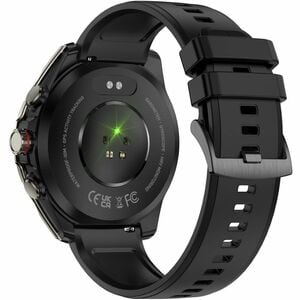Carneo GTR eXpedition Smart Watch - 11 mm Case Thickness - Titanium Grey Body Color - Glass, Metal Body Material - Silicon