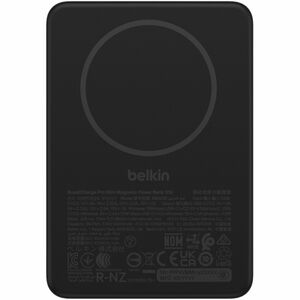 Belkin BoostCharge Stromspeicher - Schwarz - für Qi2-fähiges Gerät, iPhone, MagSafe-fähiges Gerät, AirPod, Android-Gerät, 