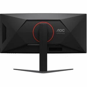 AOC CU34G4ZCA 34" (86.4 cm) Class UW-QHD Curved Screen Gaming LED Monitor - 21:9 - Black, Red - 34" (86.4 cm) Viewable - F