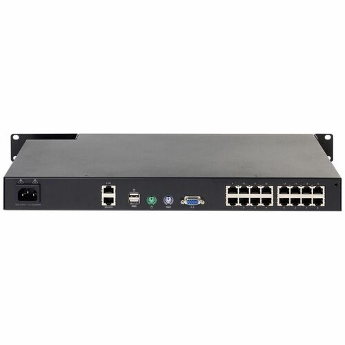 APC KVM1116R KVM-Switchbox - 16 Computer - 1 Lokaler Benutzer(n) - 1 Remote-Benutzer(n) - 50 Hz, 60 Hz - 20 x Netzwerk (RJ