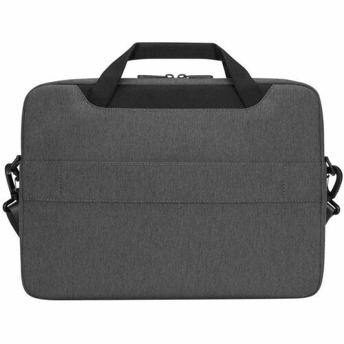 Targus Cypress TBS92602GL Carrying Case (Briefcase) for 35.6 cm (14") Notebook - Grey - Woven Fabric, Plastic Body - Shoul
