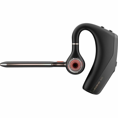 Poly Voyager Legend 50 True Wireless Over-the-ear, Earbud, Behind-the-ear Mono Earset - Black - Monaural - In-ear - 3000 c