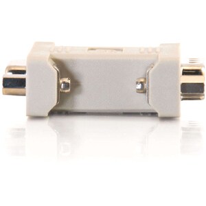 C2G DB9 Male to DB9 Female Null Modem Adapter - 1 x 9-pin DB-9 RS-232 Serial Male - 1 x 9-pin DB-9 RS-232 Serial Female - 
