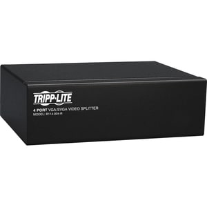 Eaton Tripp Lite Series 4-Port VGA/SVGA Video Splitter with Signal Booster, High Resolution Video, 350MHz, (HD15 M/4xF) - 