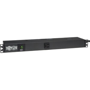 Tripp Lite by Eaton 1.4kW Single-Phase Local Metered PDU, 120V Outlets (13 5-15R), 5-15P, 100-127V Input, 15 ft. (4.57 m) 