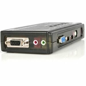 StarTech.com SV411KUSB - KVM / audio switch - USB - 4 ports - 1 local user - 4 Port