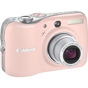 Canon PowerShot E1 10 Megapixel Compact Camera - Pink - 6.4 cm (2.5")LCD - Optical Viewfinder - 4x Optical Zoom - 4x Digit