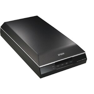 Scanner à plat Epson Perfection V600 - Résolution Optique 6400 dpi - Couleur 48 bit - Échelle des Gris 16 bit - USB