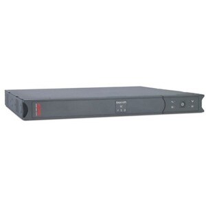 APC by Schneider Electric Smart-UPS SC450RMI1U Linha interativa UPS - 450 VA/280 W - 1U Rack/Torre - 5,90 Minuto Stand-by 