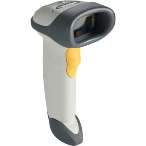 Zebra LS2208 Retail, Education Handheld Barcode Scanner Kit - Cable Connectivity - White - USB Cable Included - 100 scan/s