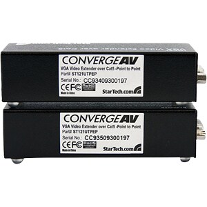 StarTech.com VGA Over CAT5 Extender â€" 250 ft (80m) â€" 1 Local and 1 Remote Unit - VGA Video Over Ethernet Extender Kit 
