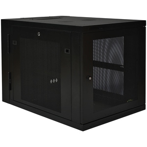 Tripp Lite by Eaton SmartRack 12U Server-Depth Wall-Mount Small Rack Enclosure, Hinged Back - 19" 12U Wall Mounted