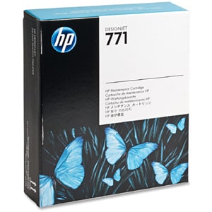 HP No. 771 Maintenance Cartridge - Inkjet - Black