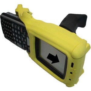 Zebra Mobile Computer Case - For Mobile Computer - Yellow - Rubber