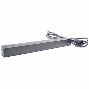 APC NetShelter Basic Rack PDU, 1U, 1PH, 3.7kW 230V 16A or 3.3kW 208V 16A, x12 C13 outlets, C20 cord