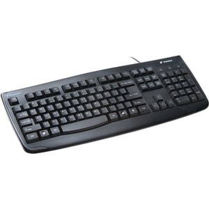 Kensington Pro Fit 64407 Keyboard - Cable Connectivity - USB Interface - Black - 104 Key