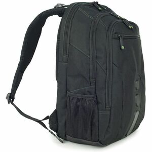 Targus EcoSpruce TBB013EU Carrying Case (Backpack) for 39.6 cm (15.6") Notebook, Business Card - Black, Green - Polyester 