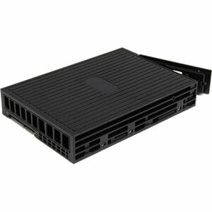 StarTech.com Drive Bay Adapter for 3.5" Serial Attached SCSI (SAS), SATA/600 - Serial ATA/600 Host Interface Internal - Bl