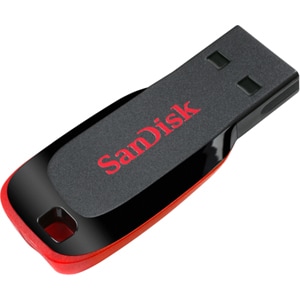 Pen Drive SanDisk Cruzer Blade SDCZ50-032G-B35 - 32 GB - USB 2.0 - 15 MB/s Read Speed - 10 MB/s Write Speed
