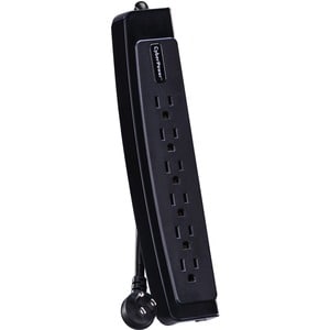 CyberPower CSP604T Professional 6-Outlets Surge Suppressor 4FT Cord and TEL - Plain Brown Boxes - 6 x NEMA 5-15R - 1350 J 