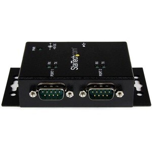 StarTech.com 2 Port USB auf Seriell RS232 Adapter - USB / DB9 Hub Wandmontagefähig - USB - PC, Mac - 2 x Anzahl externe se