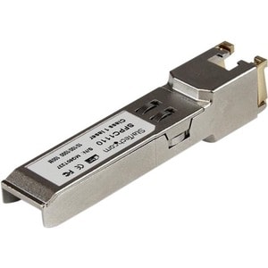 StarTech.com Cisco SFP-GE-T Compatible SFP Module - 1000BASE-T - 10/100/1000 Mbps SFP to RJ45 Cat6/Cat5e Transceiver - 100