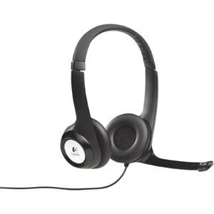 Logitech H390 USB Digital Headset - Stereo - USB - Wired - 20 Hz to 20 kHz - Over-the-head - Binaural - Ear-cup - 243.8 cm