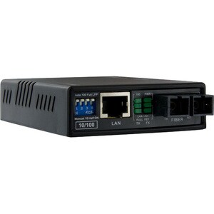 StarTech.com 10/100 Multi Mode Fiber Ethernet Media Converter SC 2 km - Convert an RJ-45 10/100Mbps Ethernet network conne