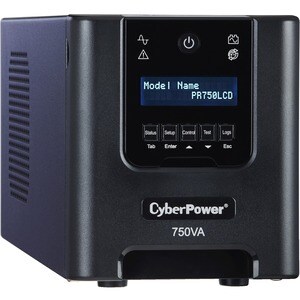 UPS de línea interactiva CyberPower - 750VA - Minitorre - AVR - 8Hora(s) Recharge - 120 V AC Entrada - 120V AC Salida - 6 