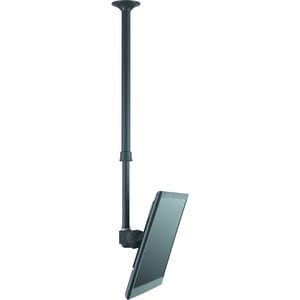 TH-3070-CTL ceiling mount - single display to 65kg (143lb) - short pole 1050mm to 1900mm (41.34" to 74.8") - Black