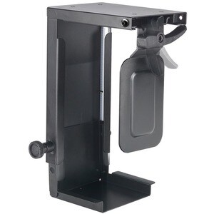 Newstar Lockable Under Desk PC Mount (Suitable PC Dimensions - Height: 20-36 cm / Width: 5-10 cm) - Black - Height Adjusta