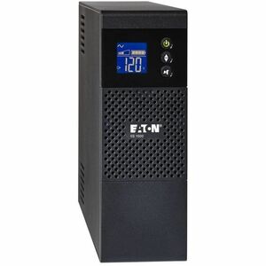 Eaton 5S UPS 1500VA 900 Watt 120V LCD Line-Interactive Battery Backup ECO USB - Tower - 2 Minute Stand-by - 110 V AC Input