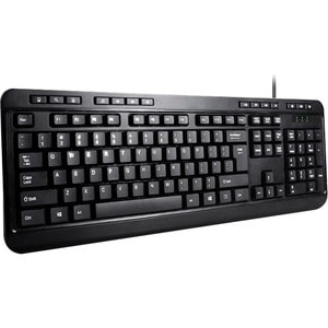 Adesso Spill-Resistant Multimedia Desktop Keyboard (USB) - Cable Connectivity - USB Interface - 104 Key Media Player, Emai