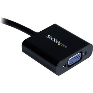 StarTech.com Mini HDMIÂ® to VGA Adapter Converter for Digital Still Camera / Video Camera - 1920x1080 - Mini HDMI Male to 