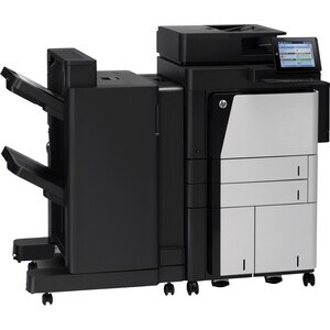 HP LaserJet M830Z Laser Multifunction Printer - Monochrome - Copier/Fax/Printer/Scanner - Automatic Duplex Print - 100 she