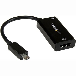 StarTech.com SlimPort / MyDP to HDMI Video Adapter Converter â€" 1080p - Cable for Monitor, Projector, TV - First End: 1 x