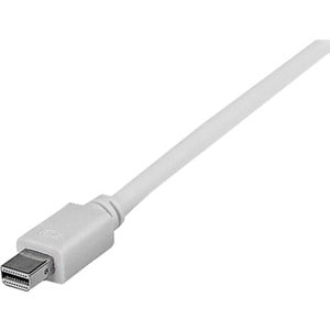StarTech.com 10 ft Mini DisplayPort™ to VGA Adapter Converter Cable - mDP to VGA 1920x1200 - White - Connect a Mini Displa