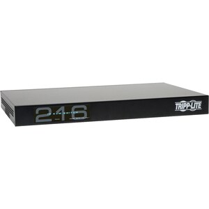 Tripp Lite by Eaton NetCommander 16-Port Cat5 KVM over IP Switch - 2 Remote + 1 Local User, 1U Rack-Mount, TAA - 16 Comput